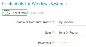 Credentials for Windows Systems