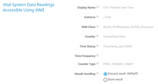 Vital System Data Readings Accessible Using WMI